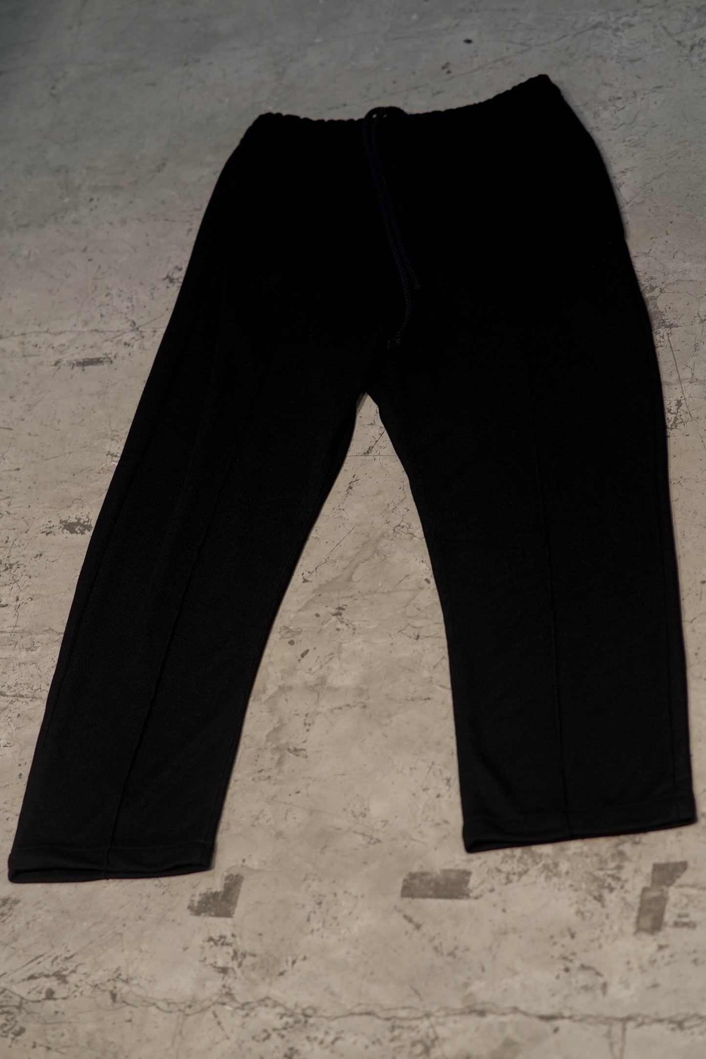 WAFFLE PANTS (black)