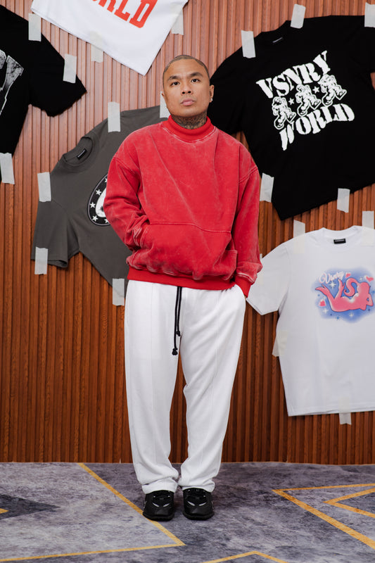 SWEATER (ACID WASHED R)