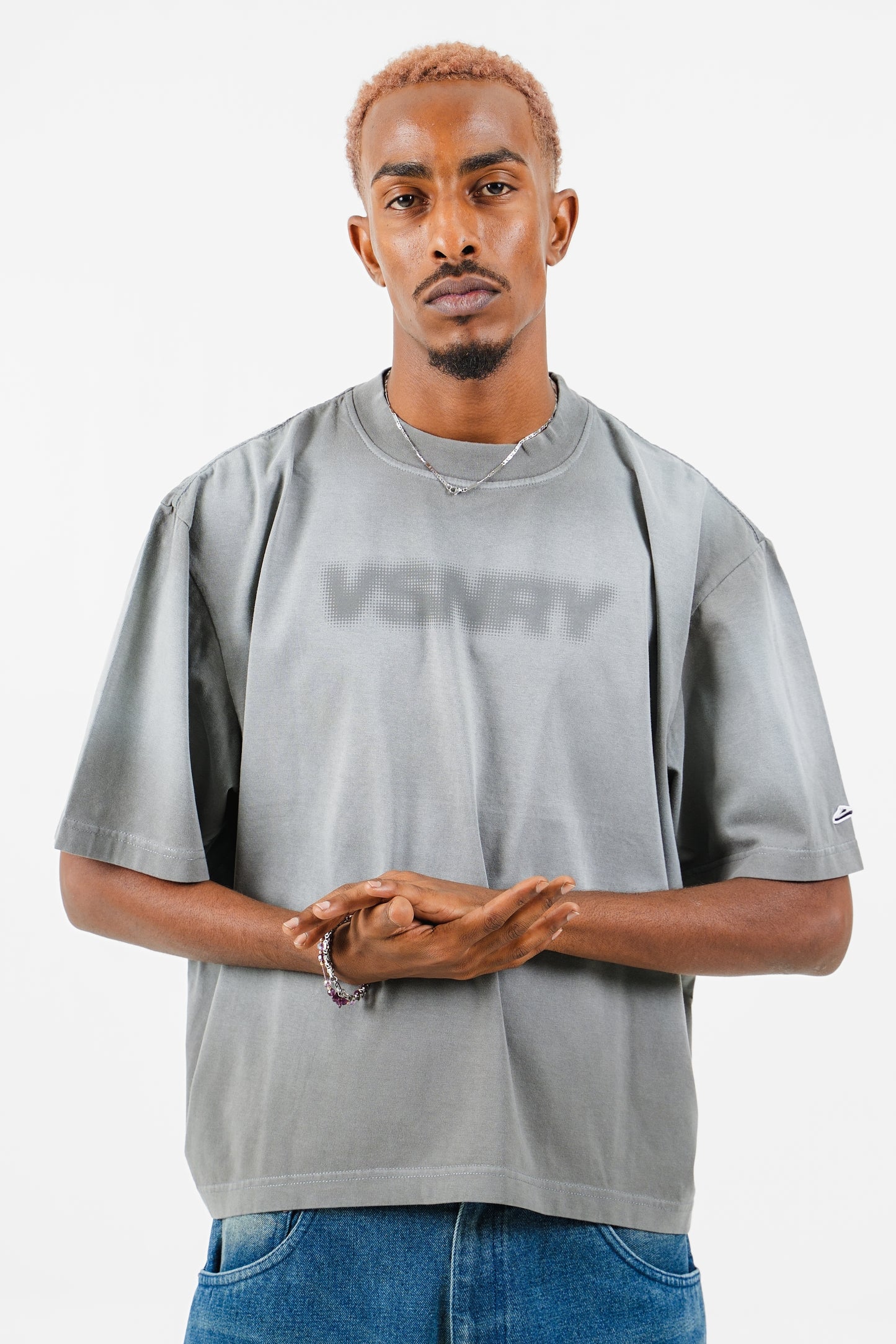 BLURRED TEE GRAY