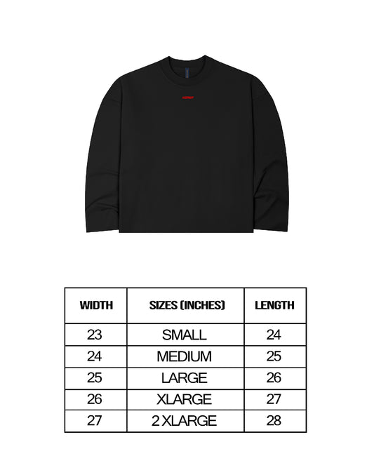 HERITAGE L/S BLACK