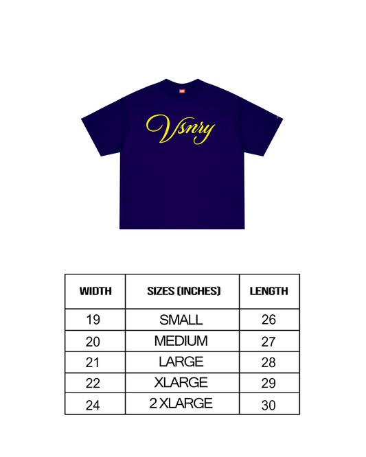 SCRIPT NAVY BLUE