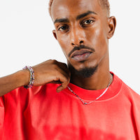 BLURRED TEE RED