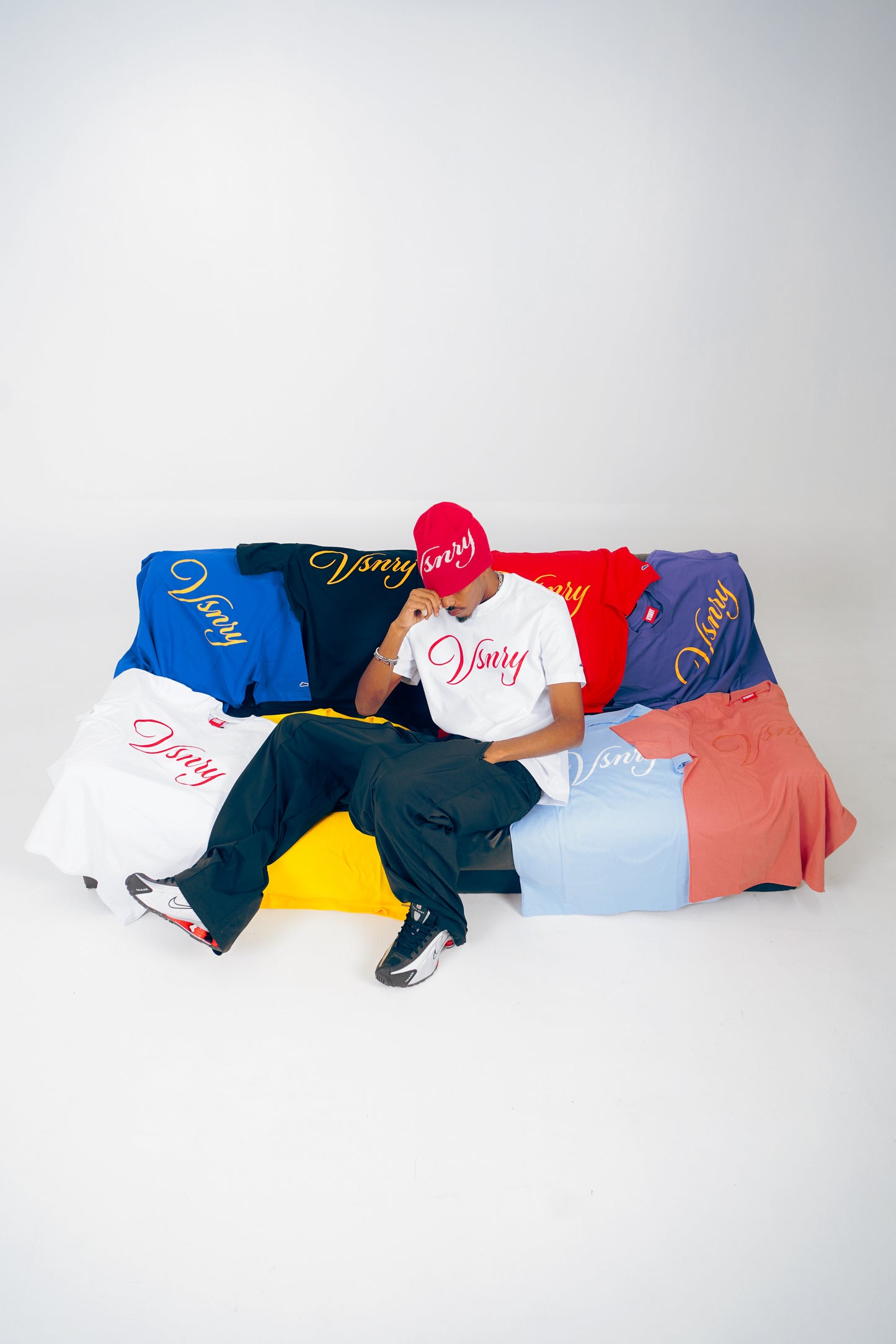 SCRIPT TEE WHITE