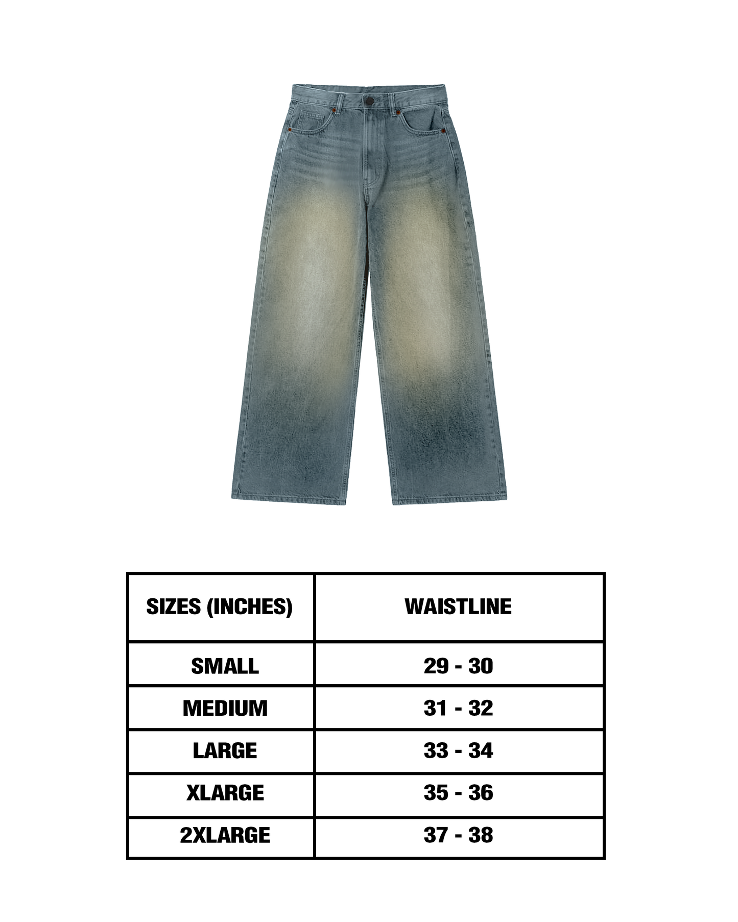 BAGGY PANTS L. BLUE