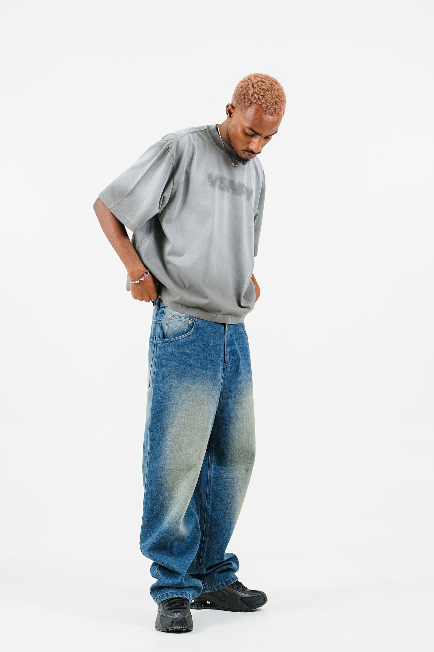 BLURRED TEE GRAY