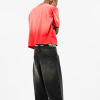 BLURRED TEE RED