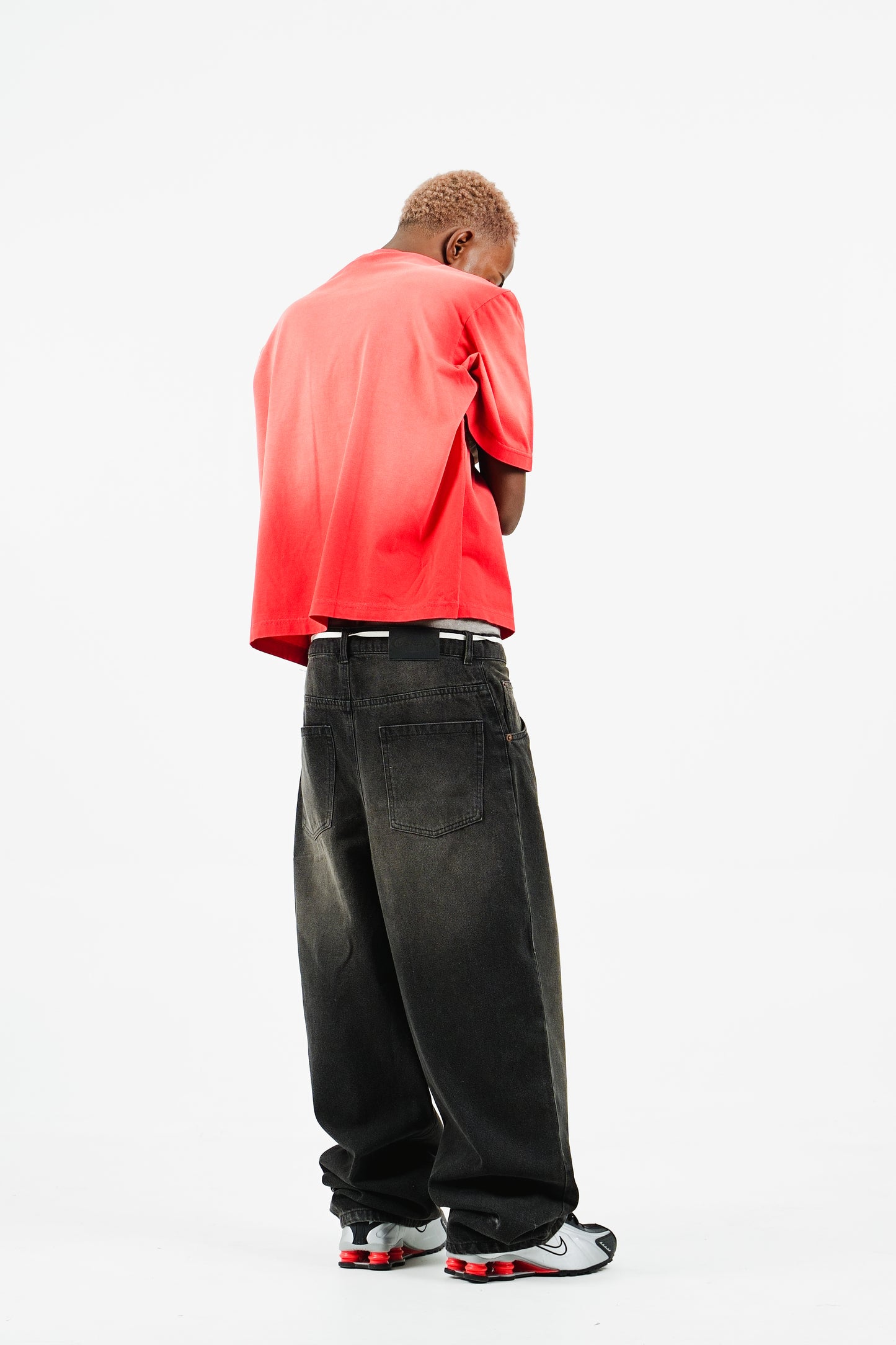 BLURRED TEE RED