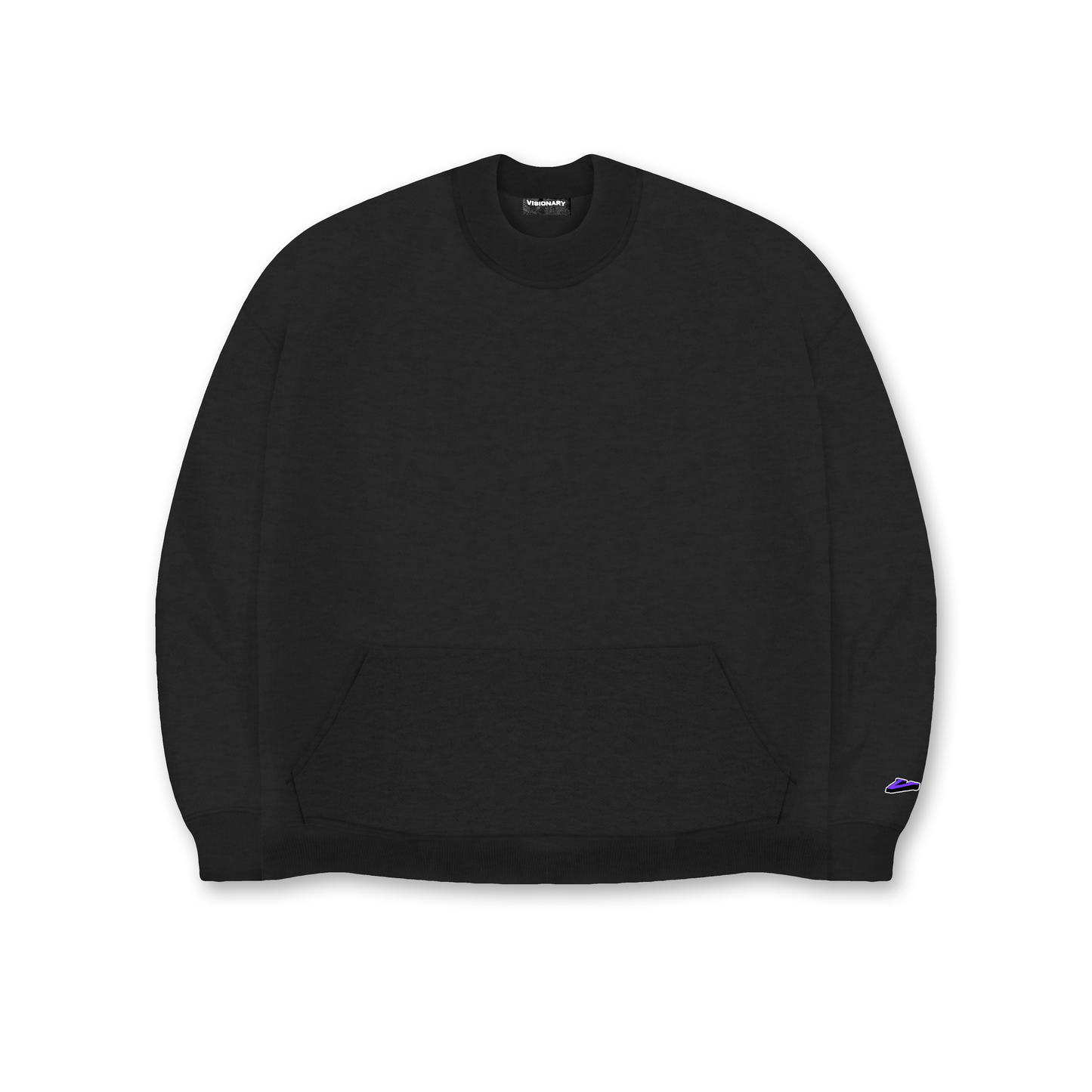 BOXY FIT SWEATER (ebony)