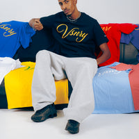 SCRIPT TEE BLACK