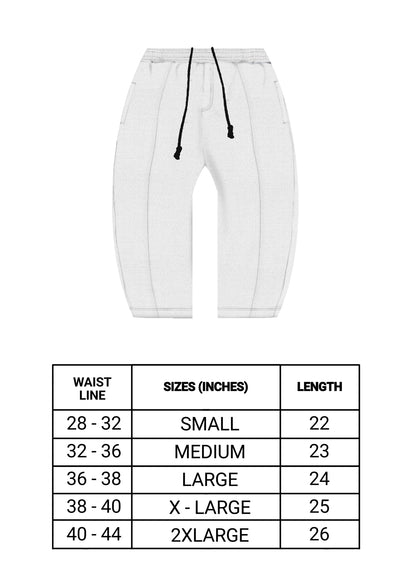 WAFFLE PANTS (Pearl White)