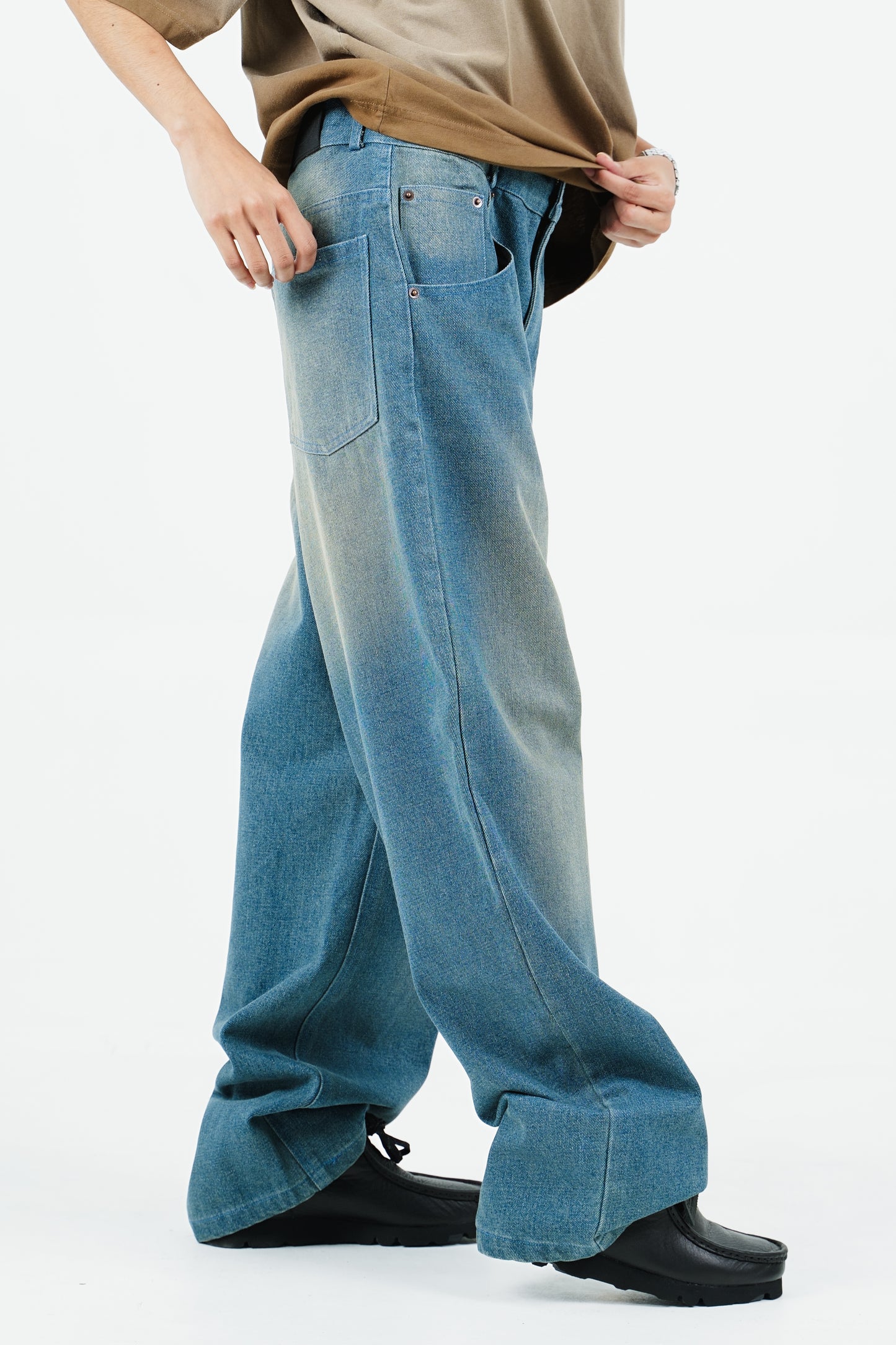 BAGGY PANTS L. BLUE