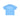 SCRIPT TEE POW BLUE