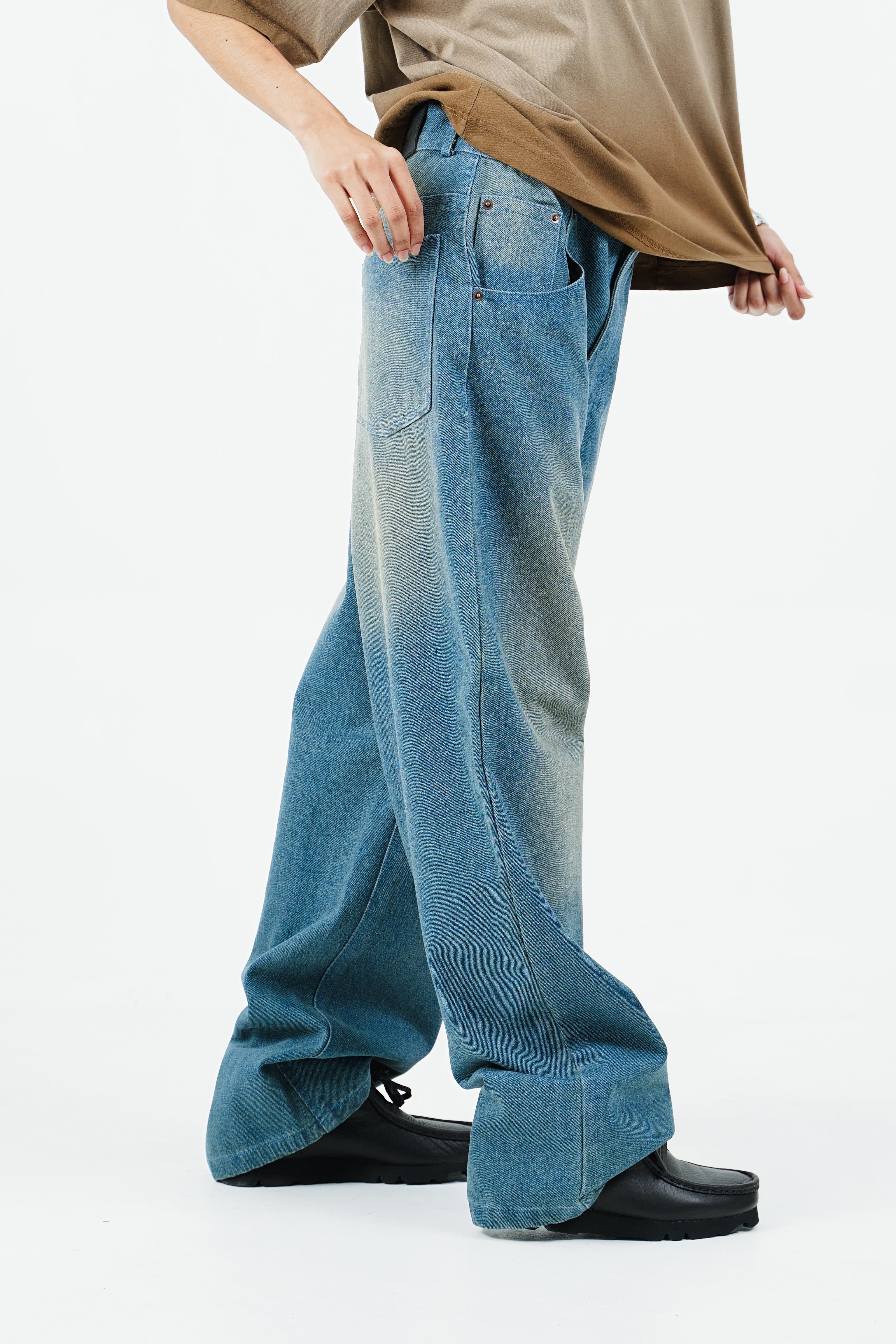 BAGGY PANTS L. BLUE