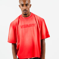 BLURRED TEE RED