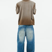 BLURRED TEE CHOCO