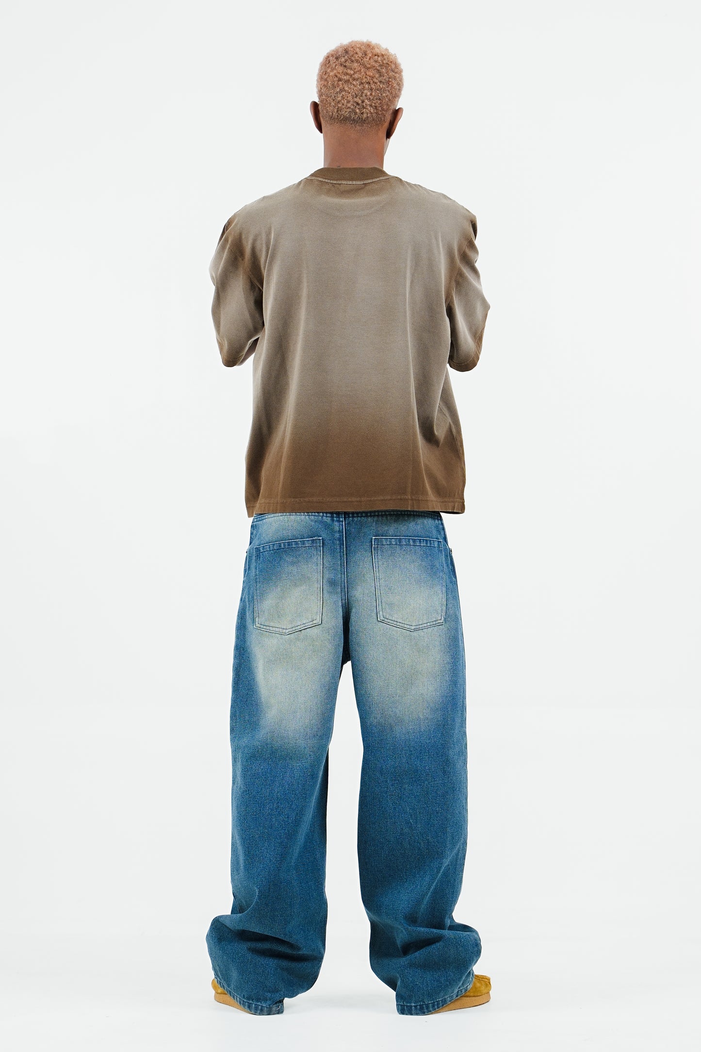 BLURRED TEE CHOCO