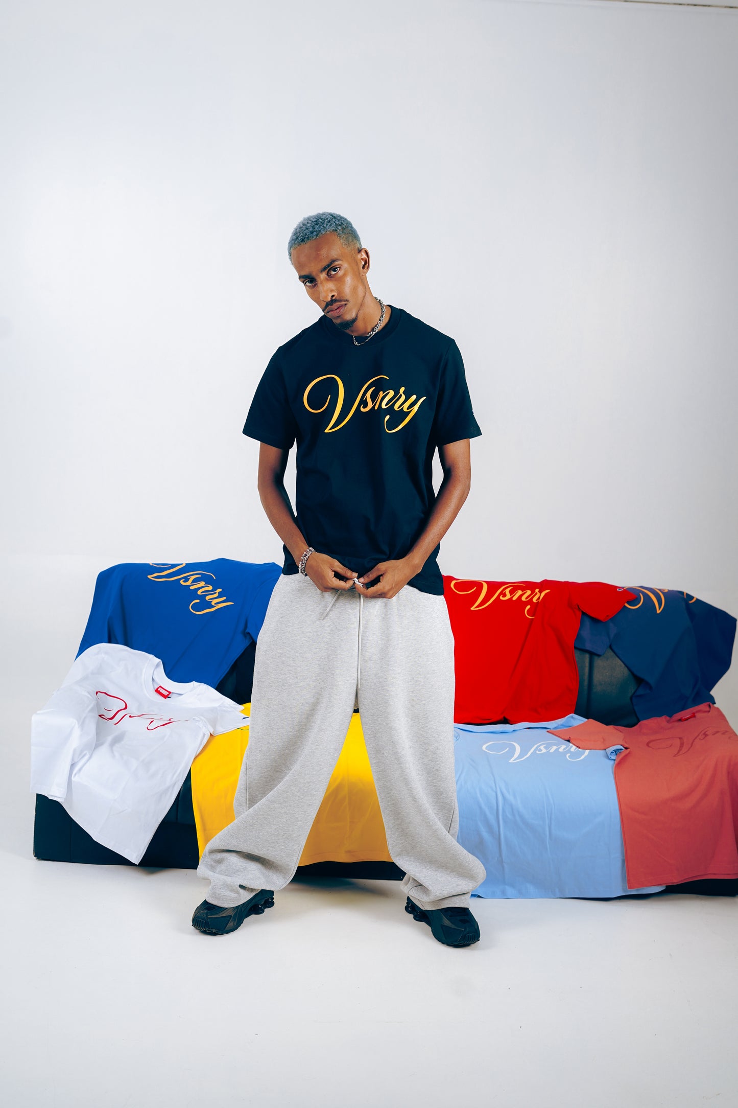 SCRIPT TEE BLACK