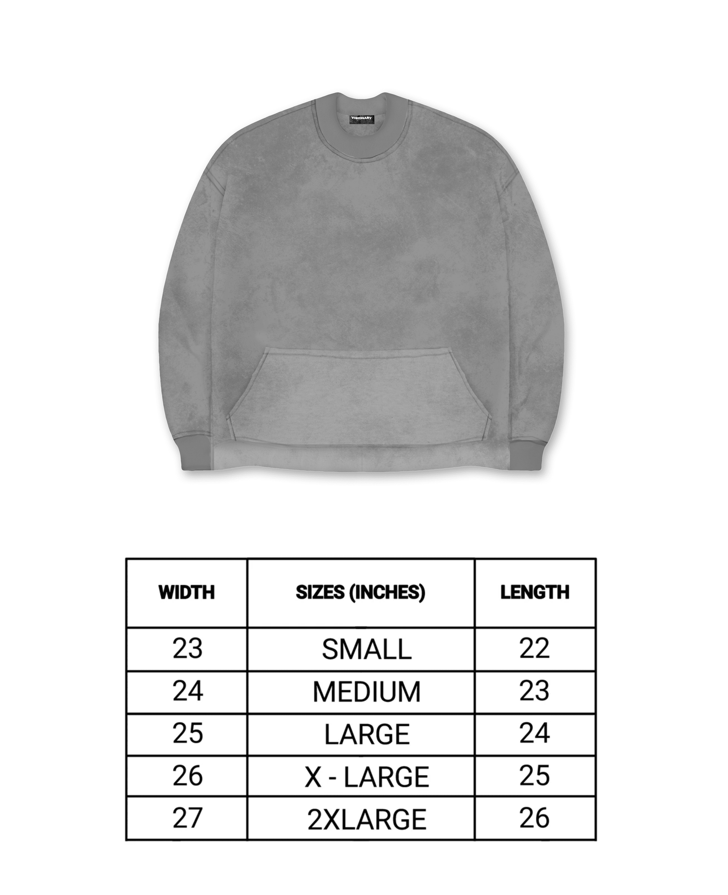 SWEATER (ACID WASHED)