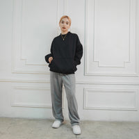 BOXY FIT SWEATER (ebony)