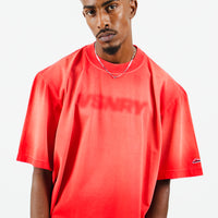 BLURRED TEE RED