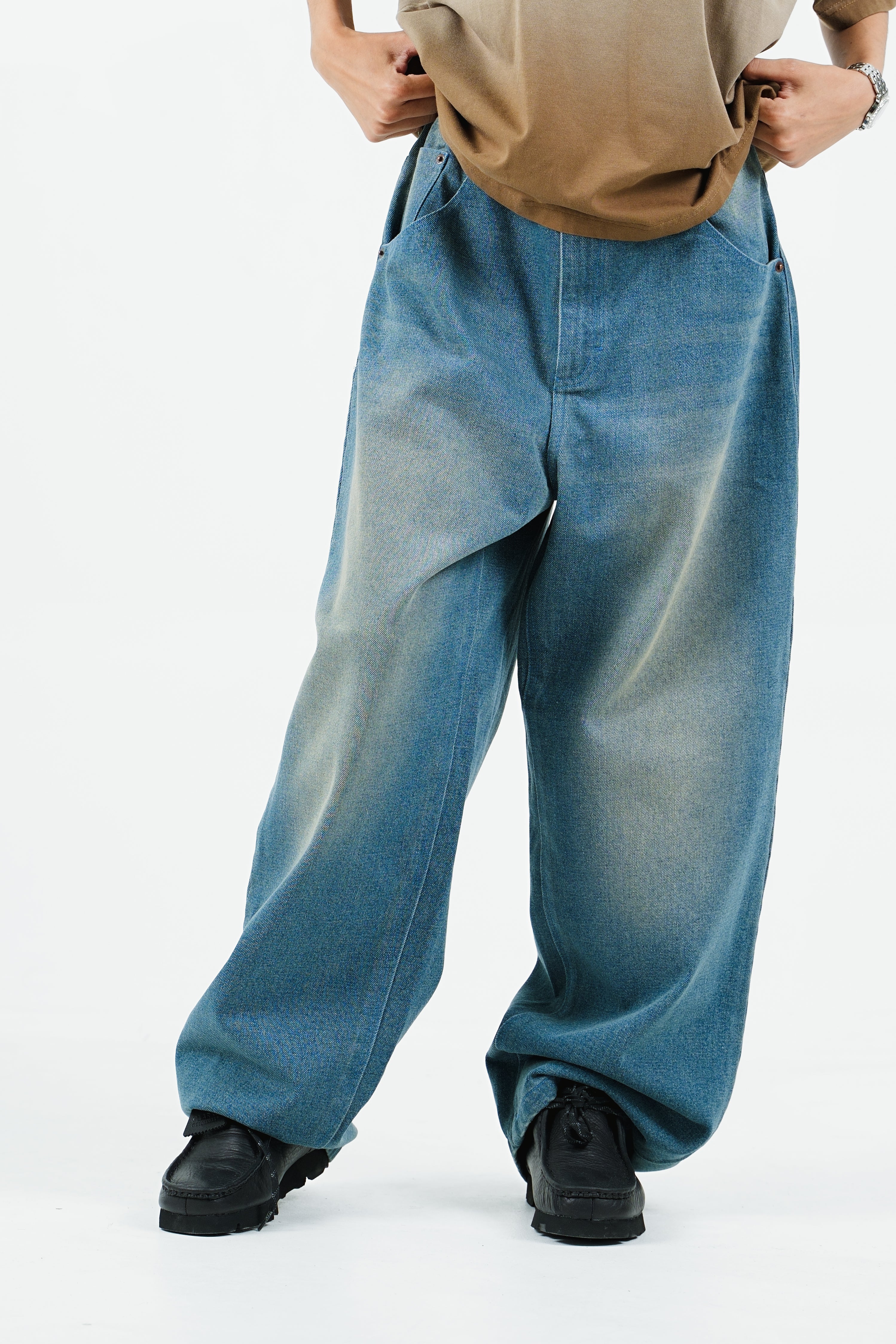 BAGGY PANTS L. BLUE