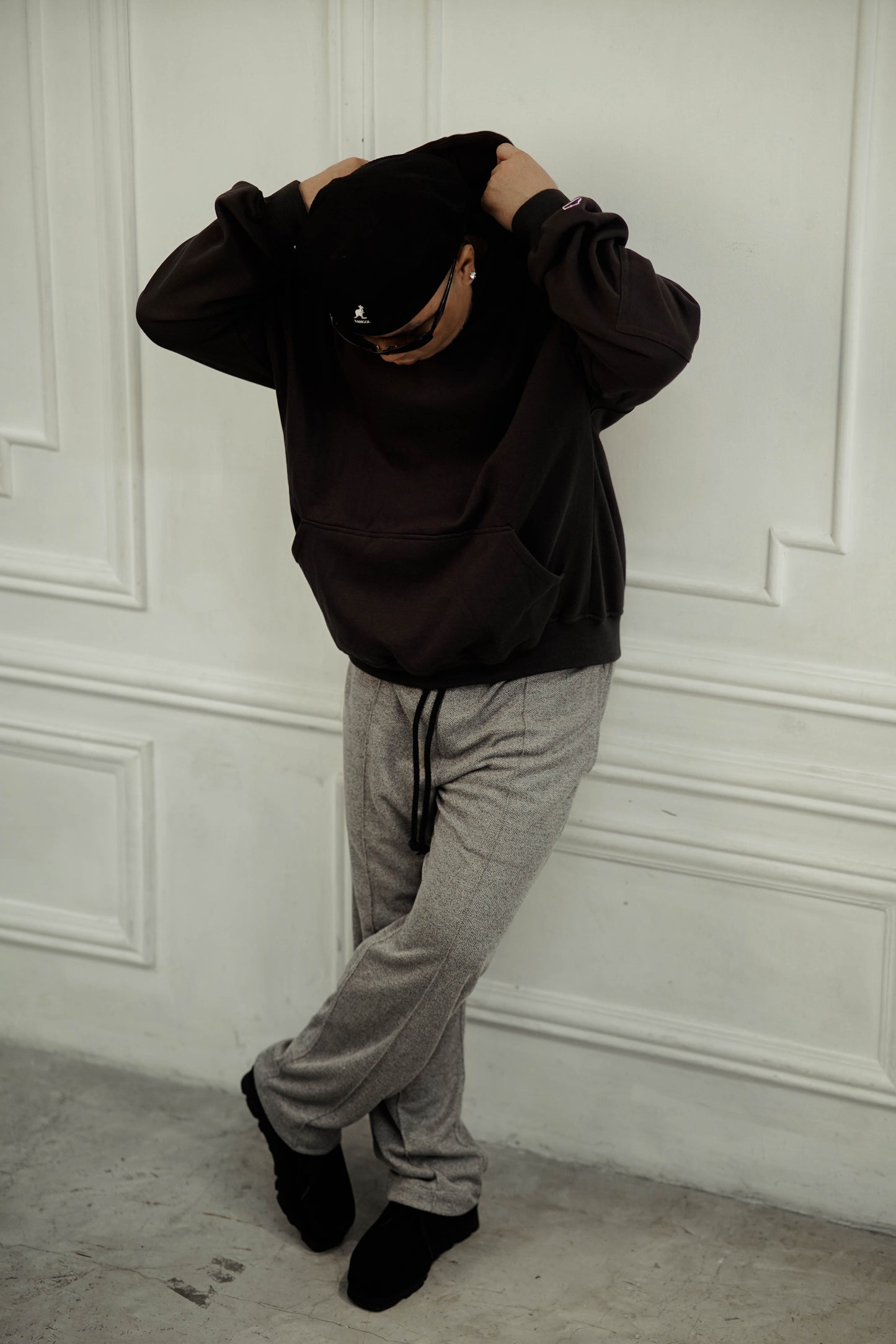 WAFFLE PANTS (Coca Grey)