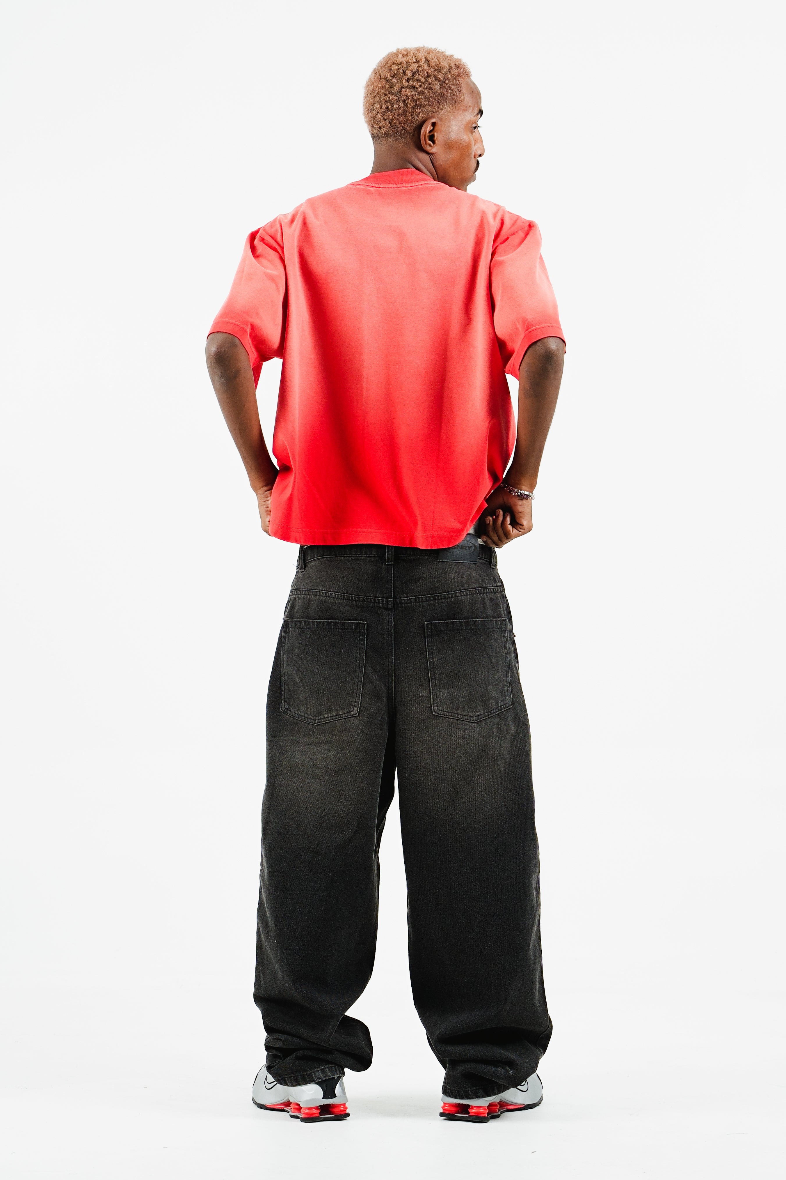 BLURRED TEE RED