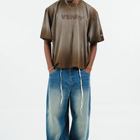 BLURRED TEE CHOCO