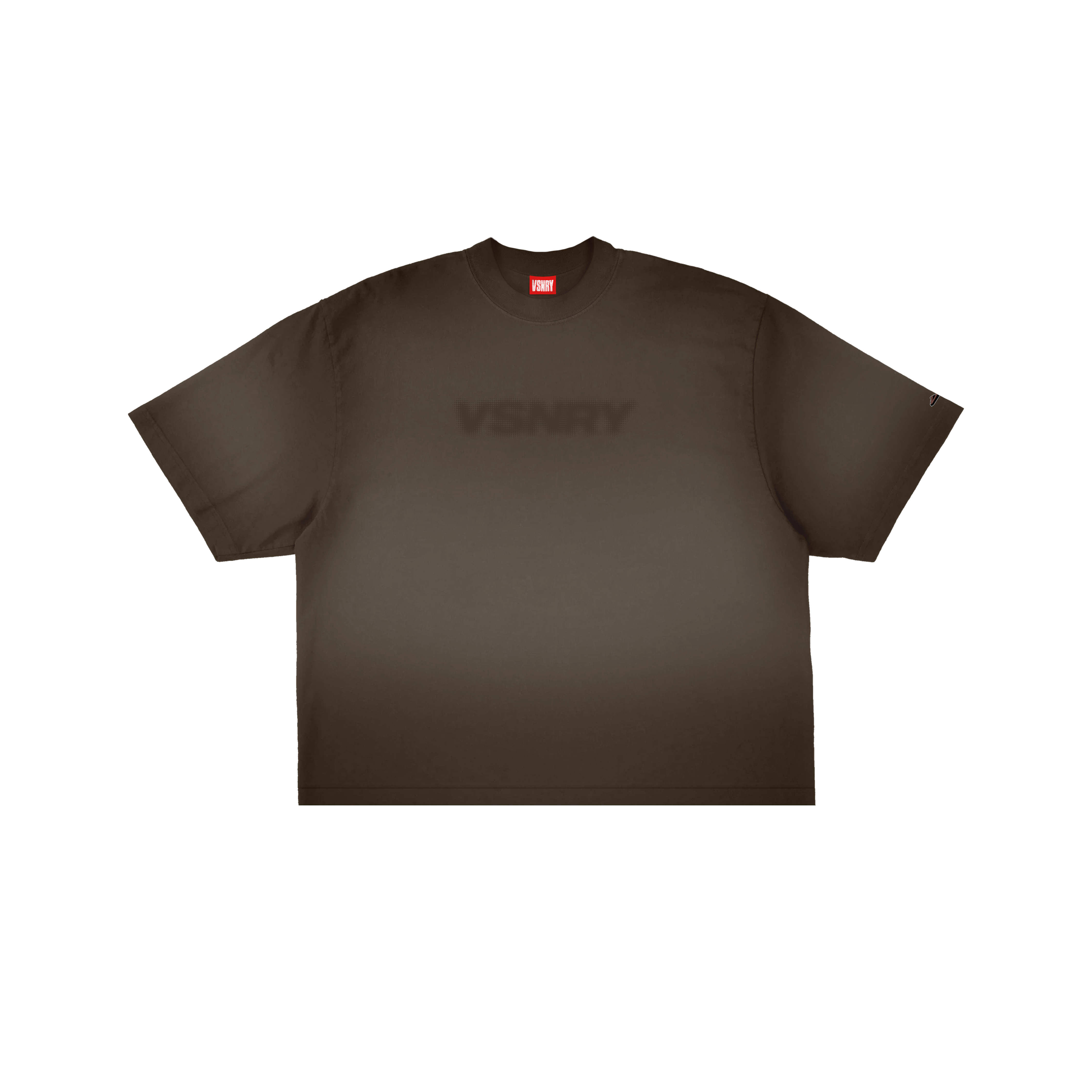 BLURRED TEE CHOCO