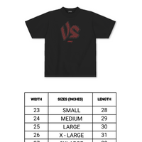 VS RHINESTONE TEE (BLACK)