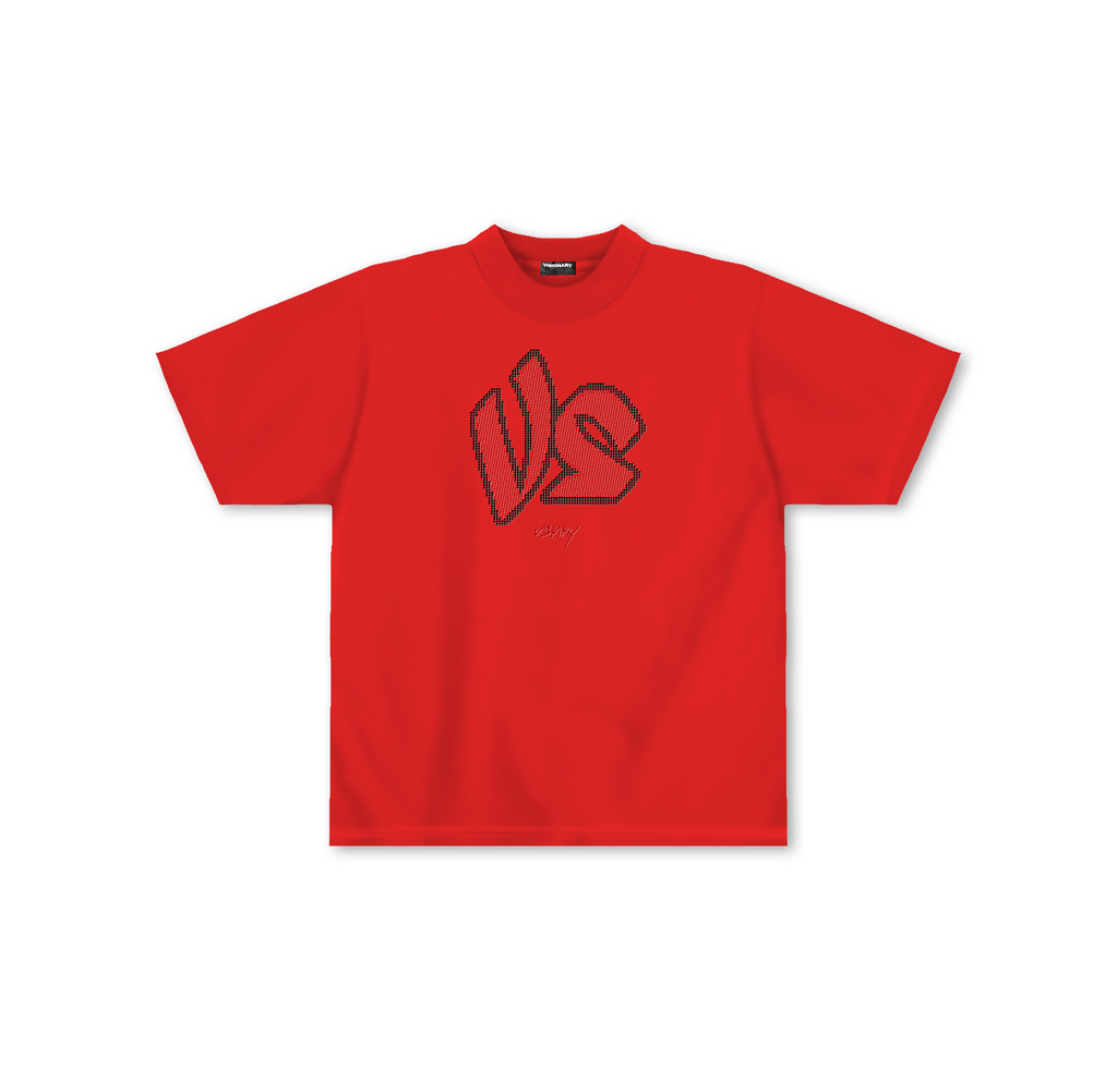 Supreme smile tee store red