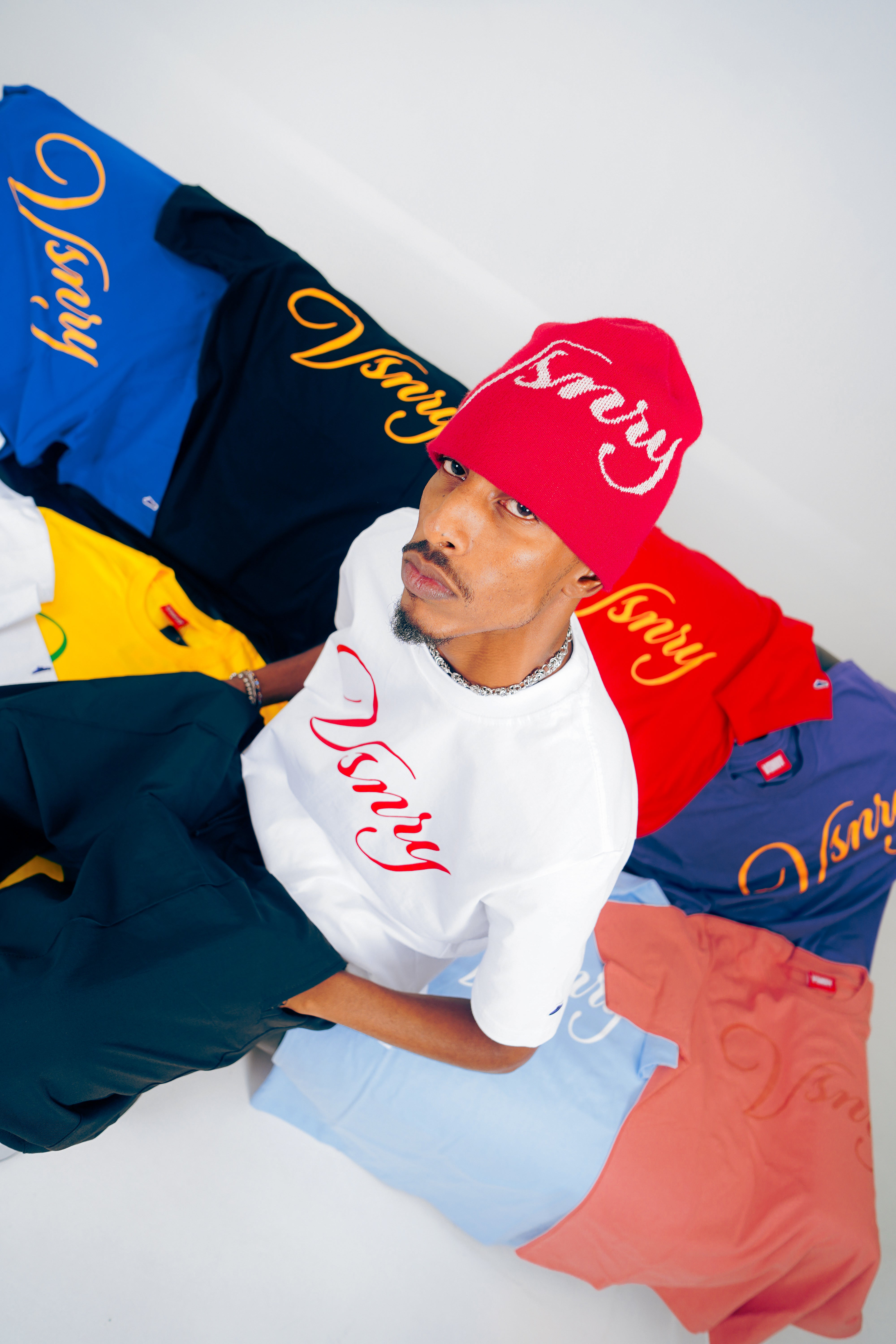 SCRIPT TEE WHITE