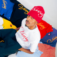 SCRIPT TEE WHITE
