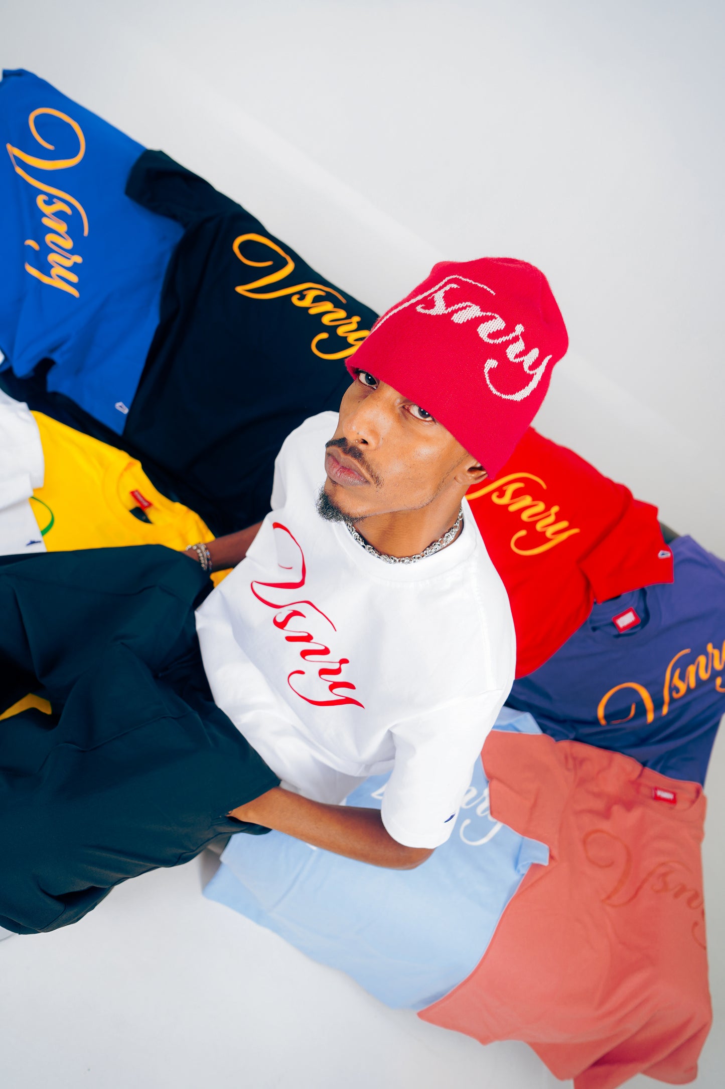 SCRIPT TEE WHITE