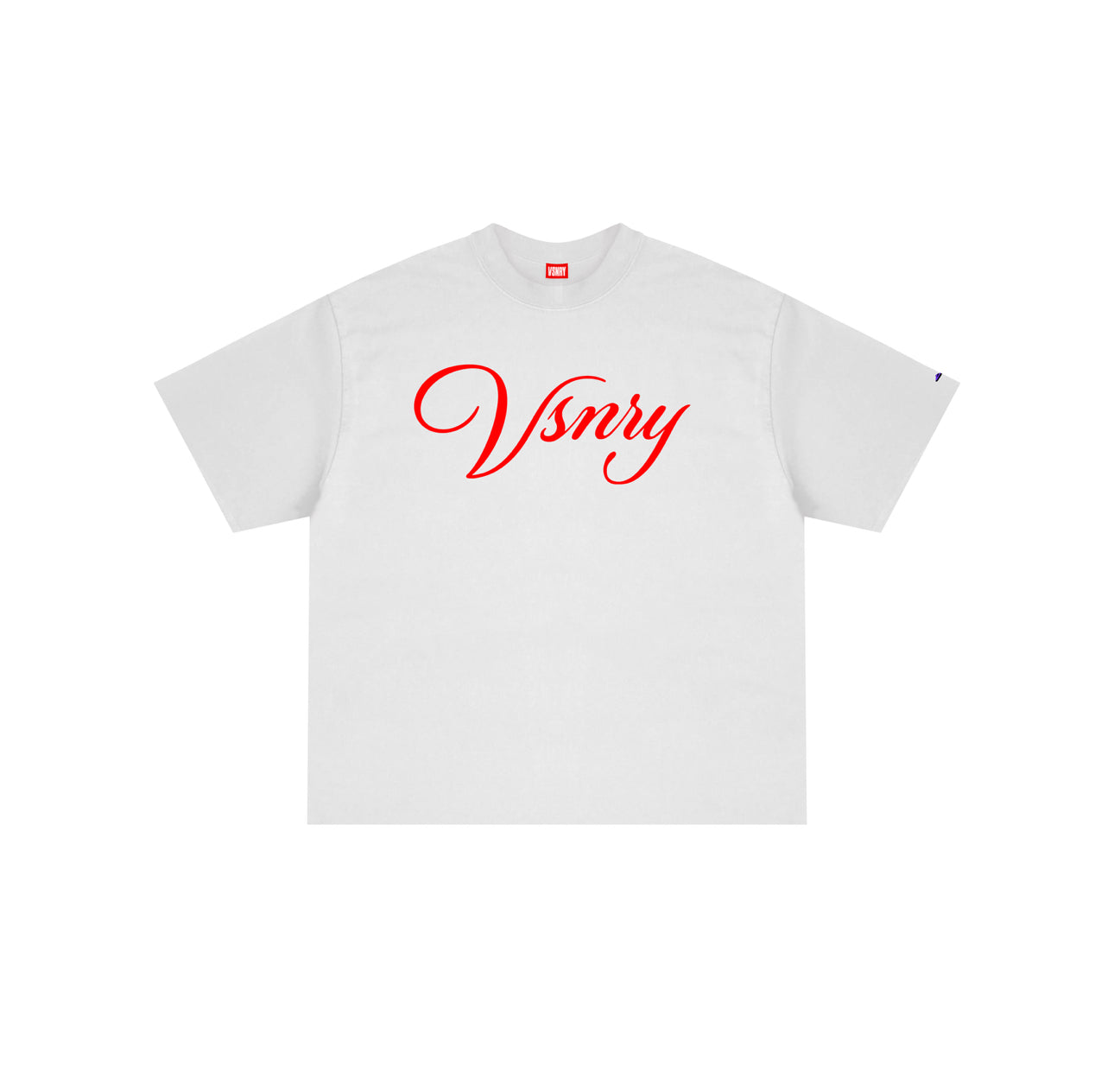 SCRIPT TEE WHITE