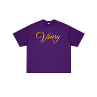 SCRIPT TEE PURPLE