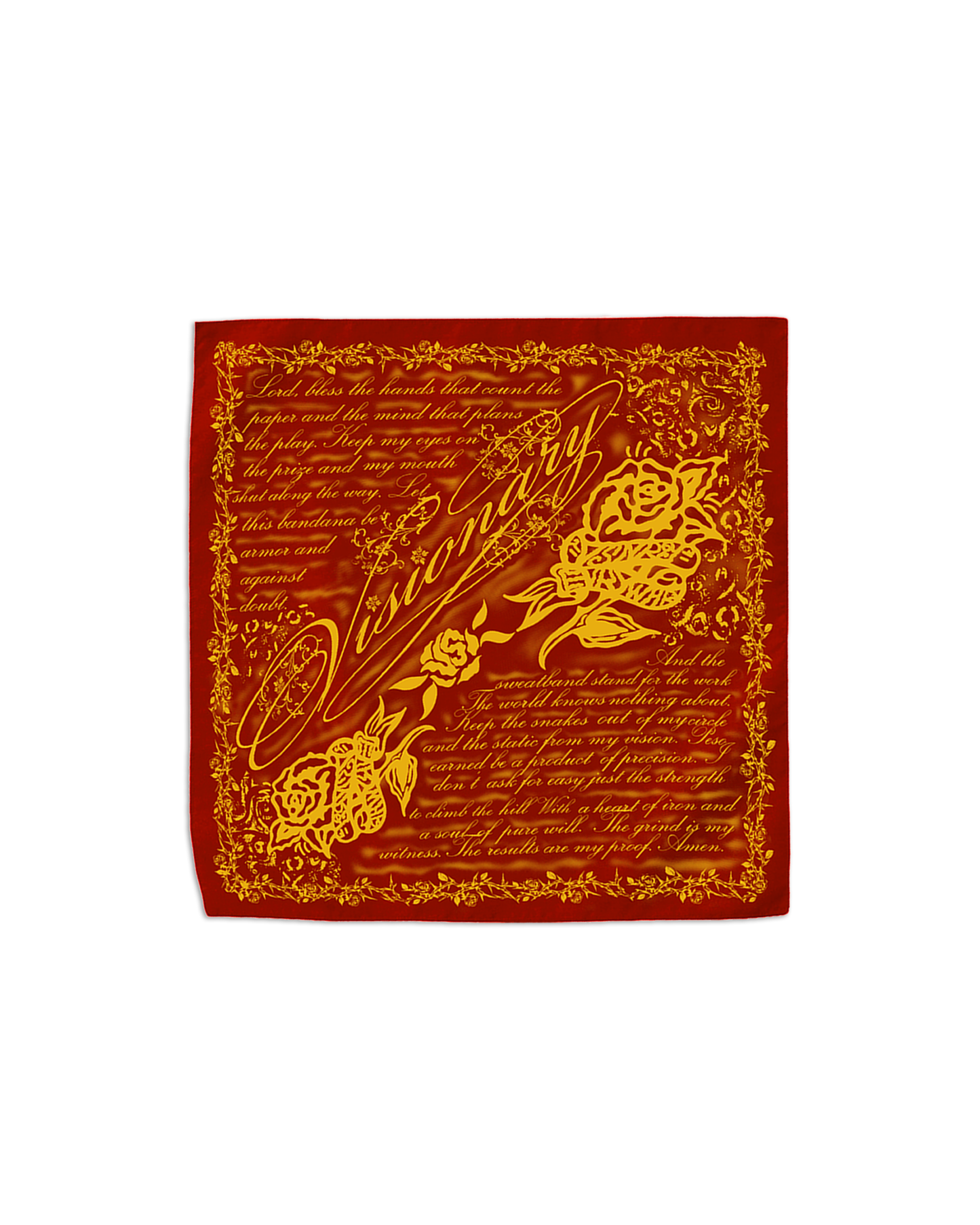 AMEN TOWEL RED