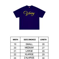 SCRIPT NAVY BLUE